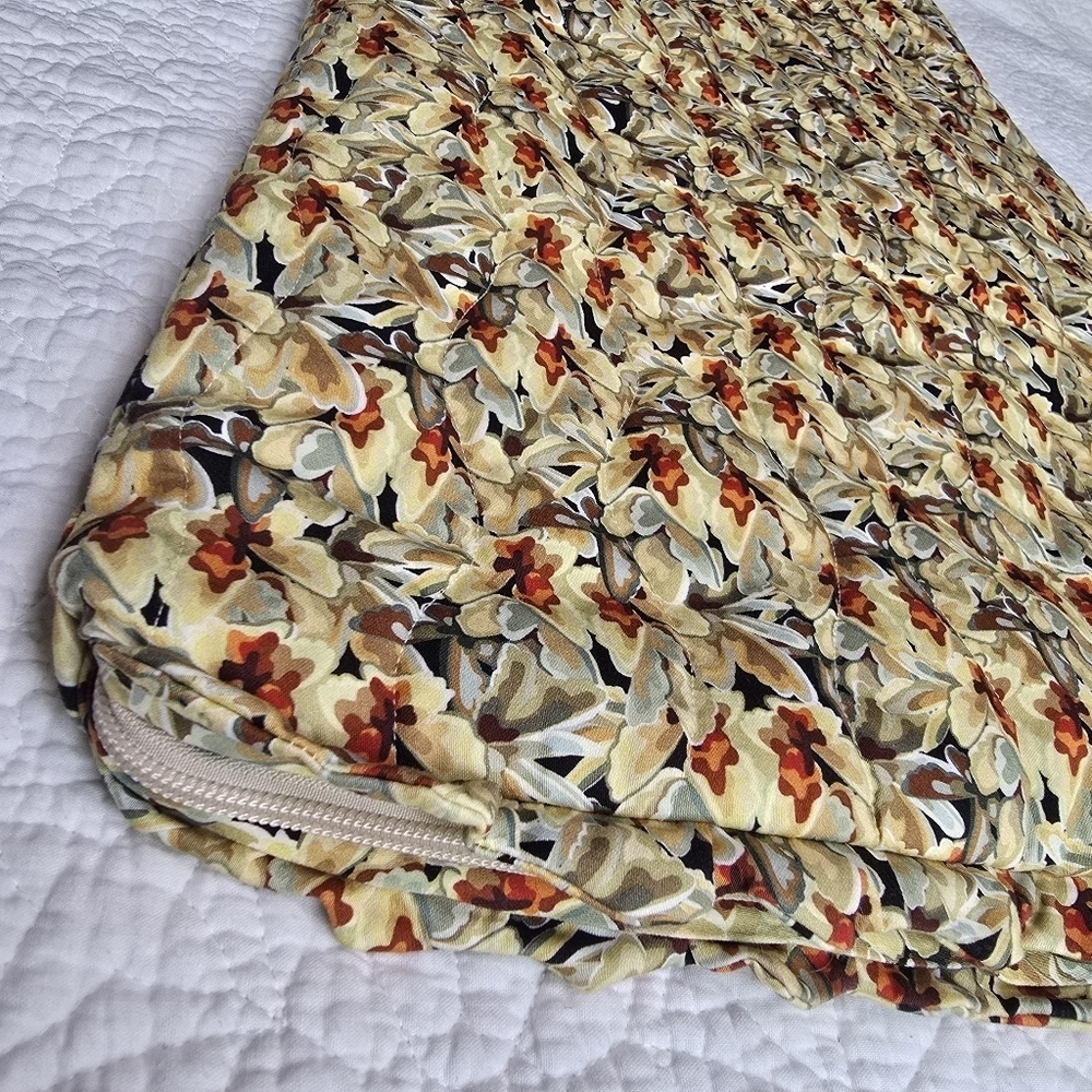 Kika Vargas Baby Quilted Ruffle Edge Floral Print Sleep Sack Wearable Blanket - Picture 8 of 14
